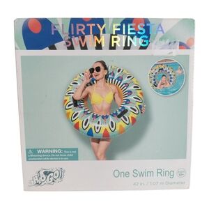 Flirty Fiesta Swim Pool Floating Ring- New